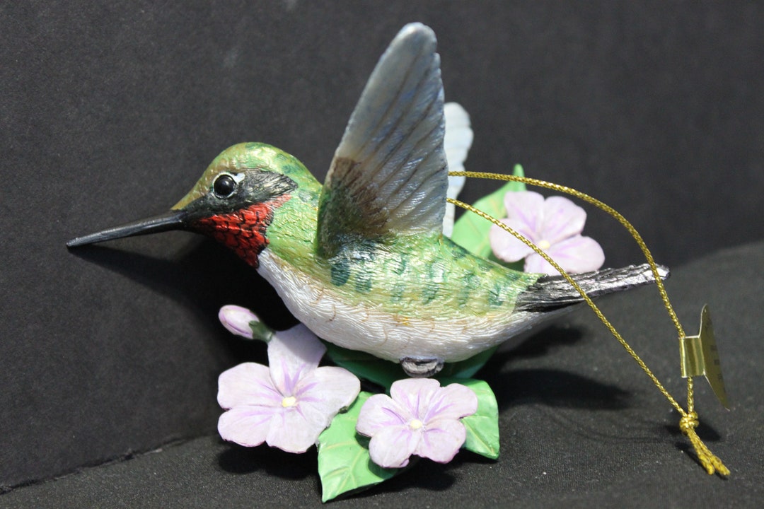 Danbury Mint Hummingbird Songbird Christmas Ornament Etsy