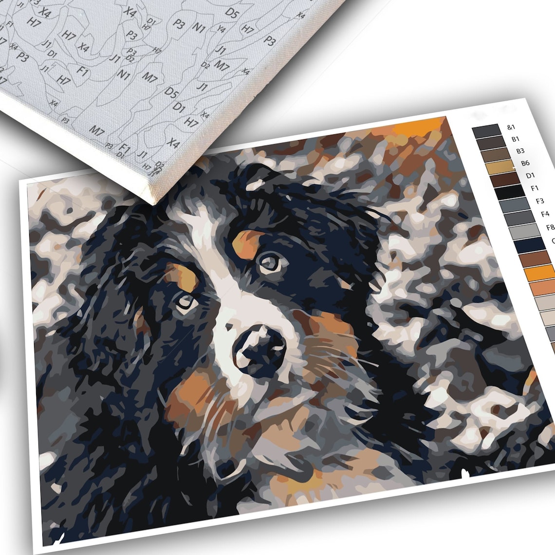 malen.nach zahlen eigenes bild