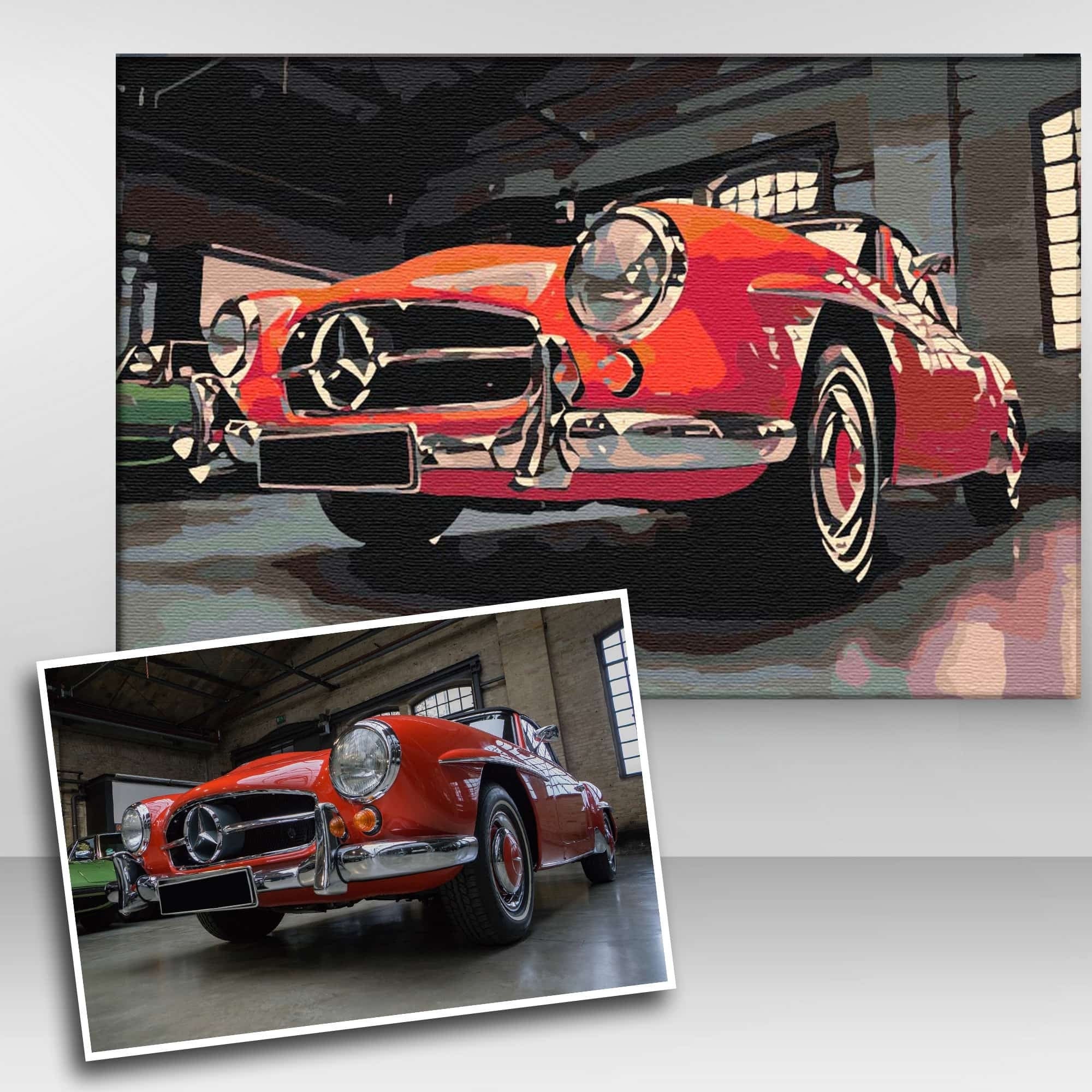 PAINT BY NUMBER Custom kit your Own Photo Familie Child Pet Etsy