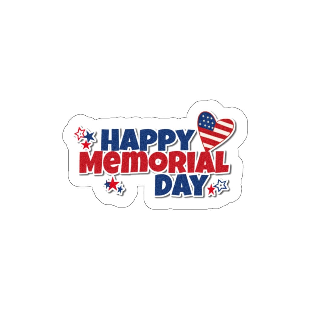 Happy Memorial Day Sticker Etsy