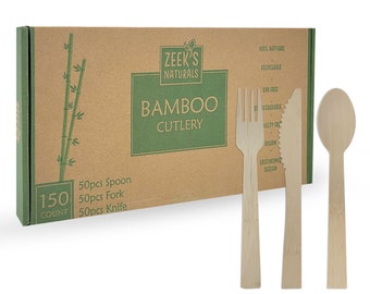 Disposable Bamboo Cutlery Sets