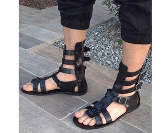 Sandali gladiatore, sandale gladiateur homme, мужские сандали ,Gladiator Sandals, Comfy Leather Sandal, Egyptian Sandal,Leather Greek Sandal