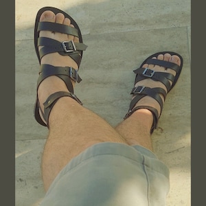 Sandali gladiatore, sandale gladiateur homme, мужские сандали ,Gladiator Sandals, Comfy Leather Sandal, Egyptian Sandal,Leather Greek Sandal