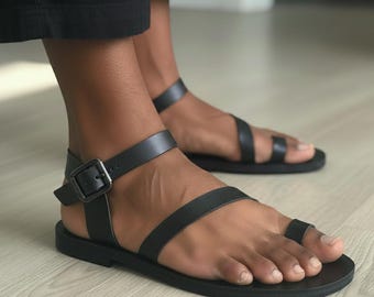 Handmade Leather Fisherman Sandals – Minimalist Artisan Summer Shoes