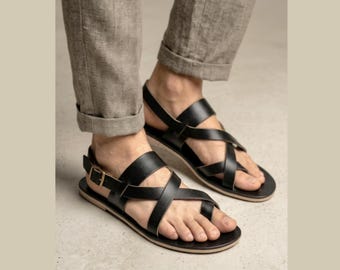 Handmade Leather Fisherman Sandals – Minimalist Artisan Summer Style