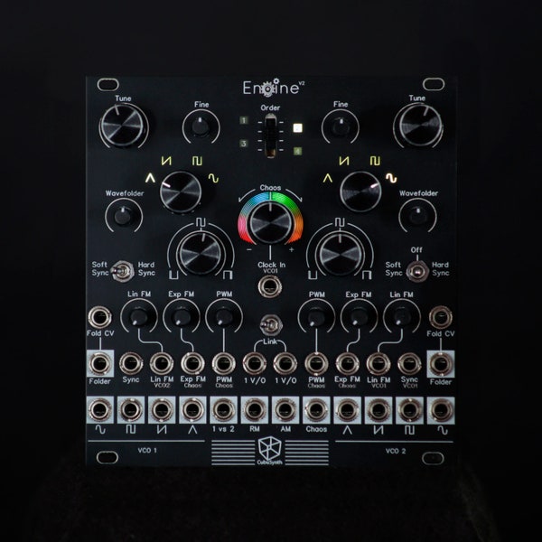 CubuSynth - Engine V2 (VCO analogique double complexe Eurorack)