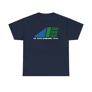 Avco Embassy Film Logo Classic Horror John Carpenter Joe Dante Cult Movie Tee