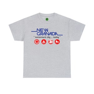 Over The Edge New Granada Cult Film Punk Rock Unisex Heavy Cotton Tee