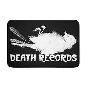 Death Records Phantom of the Paradise Brian De Palma Cult Horror Film Memory Foam Bath Mat