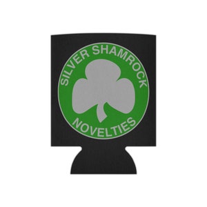 Silver Shamrock Novelties Halloween 3 Season of the Witch Horror Cult Movie John Carpenter Beer Koozie Can Cooler
