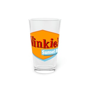 Winkie&#39;s Mulholland Drive David Lynch Naomi Watts Twin Peaks Cult Film Pint Glass, 16oz