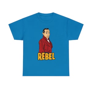 Pee Wee Herman Rebel Without a Cause Paul Reubens Pee Wee&#39;s Big Adventure Funny Cult Movie Tee