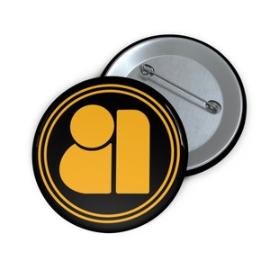 AIP American International Pictures Logo Custom Pin Buttons