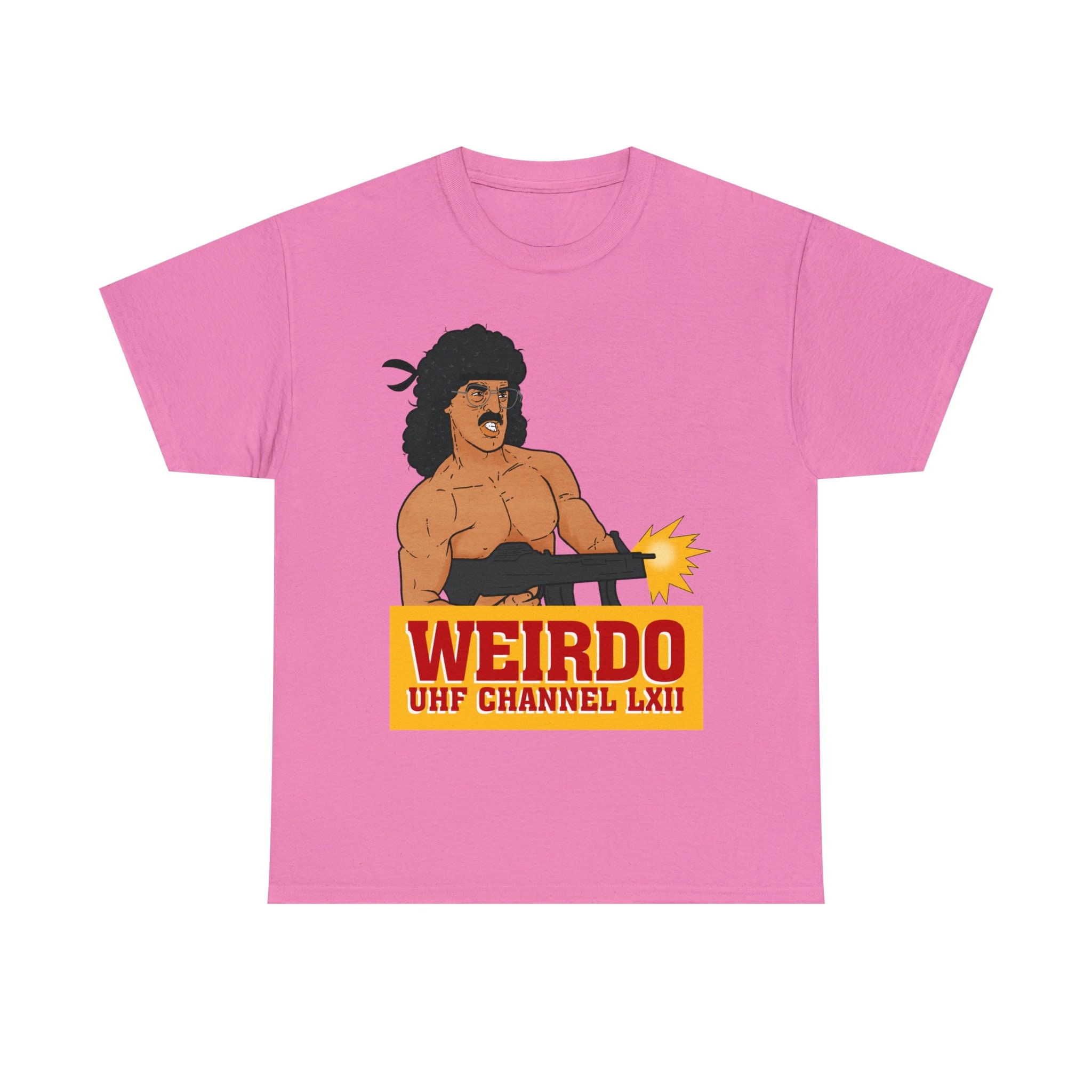 WEIRDO L/S SHIRT WEIRDOLIGHT RANCH　sizeL Weird Al UHF Rambo Tee - Etsy