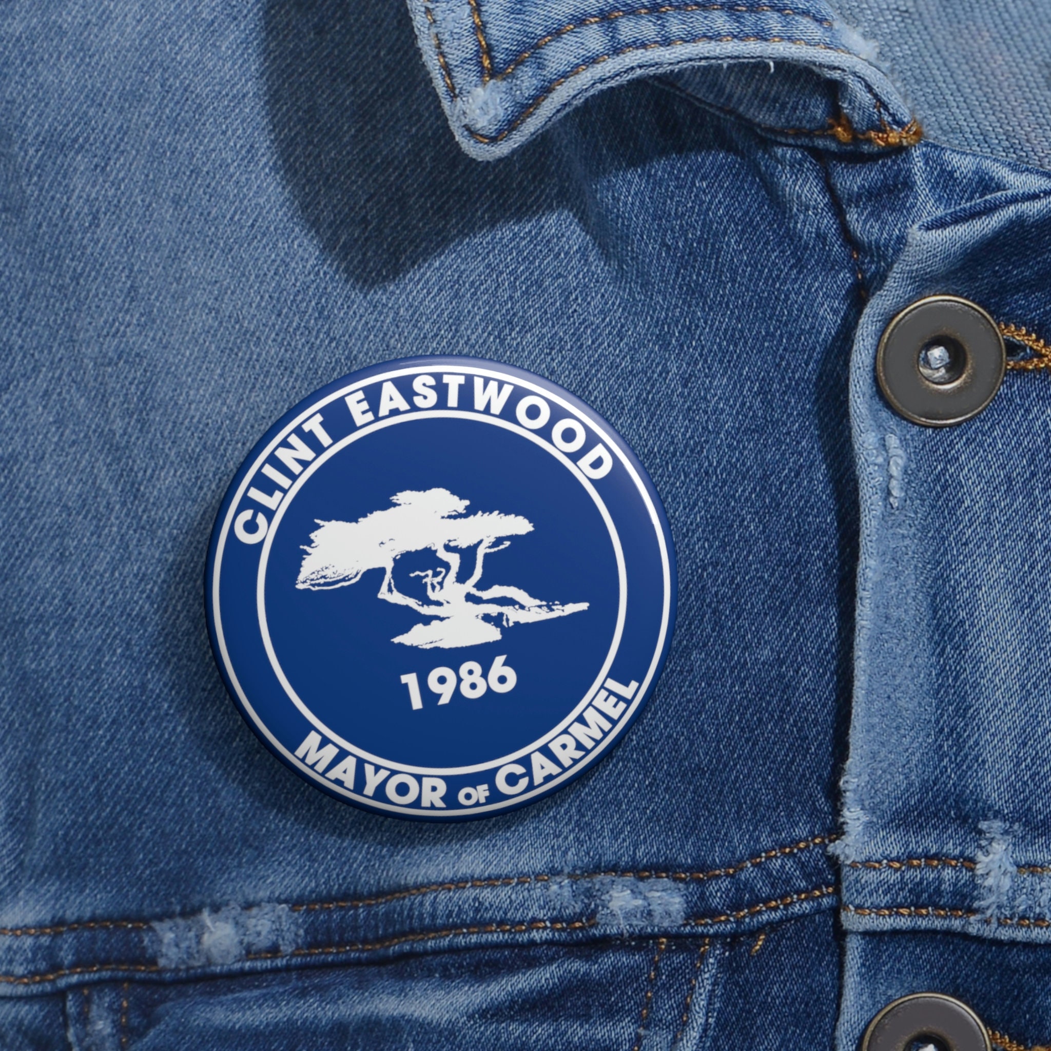 Clint Eastwood Burgemeester van Carmel Campagne Vintage Replica Custom Pin  Buttons - Etsy België, image size:2048x2048