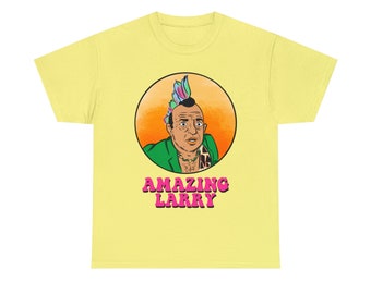 Pee-Wee Herman Amazing Larry Unisex Heavy Cotton Tee