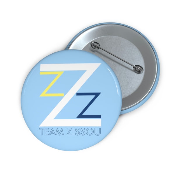 Team Zissou Life Aquatic Wes Anderson Bill Murray Cult Movies Custom Pin Buttons