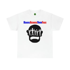 Hands Across Your Face Ramones Johnny Joey Dee Dee Something To Believe In Punk Rock Unisex Heavy Cotton Tee