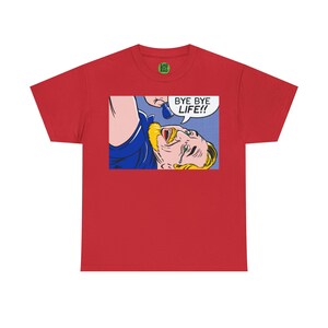 All That Jazz Bob Fosse Roy Scheider Lichtenstein Parody Unisex Heavy Cotton Tee