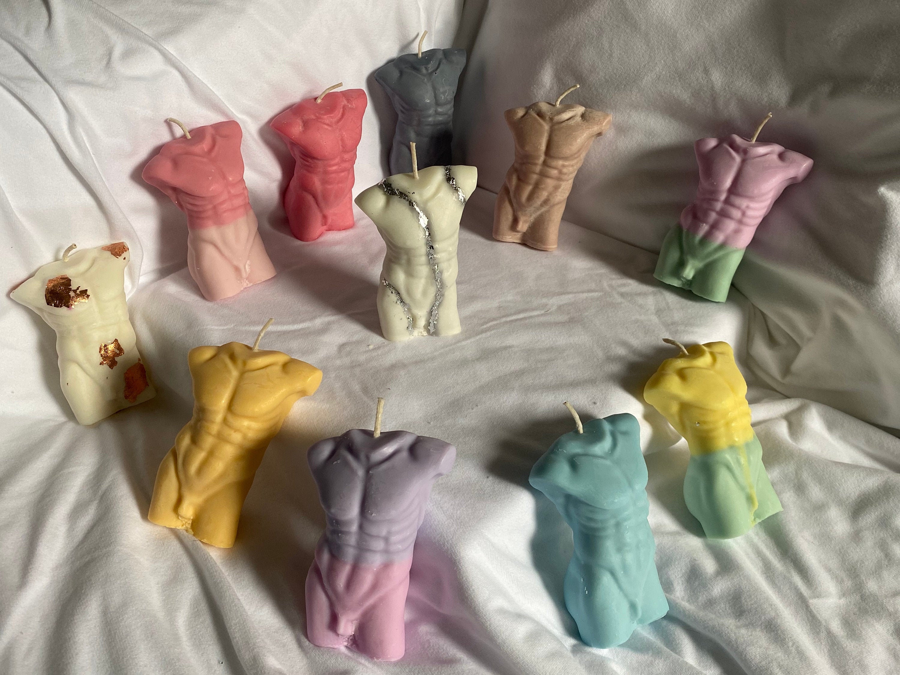 Male Body Candle Torso Candle Men's Body Candle Body Etsy Singapore