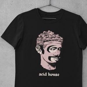 Acid Techno Tshirt, Acid House T Shirt, Gift For DJ, Techno Lover Gifts, Funny Techno Shirt, Rave Tshirt, Festival T Shirt, Clubbing Tee