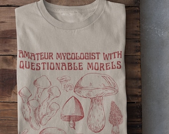 Camiseta de recolección de alimentos, camiseta de hongos, camiseta de hongos, caza de hongos, camiseta de cazador de hongos, camiseta divertida de hongos, camiseta de seta venenosa
