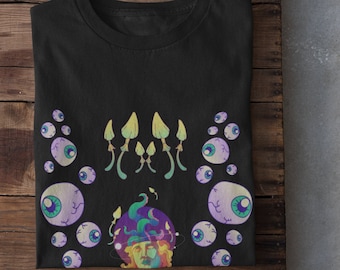 Y2k Shirt, Pilz Shirt, Harajuku Kleidung, Cyberpunk, Alt Kleidung, Grunge Kleidung, 90er Jahre Tshirts, Kawaii Kleidung, Y2k Grunge, Y2k top