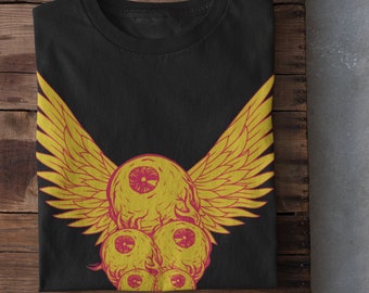 Weirdcore Eyeball Shirt, Grunge Clothing, Edgy Horror Shirt, Dark Pastel Goth, Dreamcore Clowncore Aesthetic, Alt Clothing,Y2k Grunge Tshirt