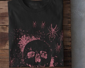 Grunge Clothing,Skull Shirt,Alt Clothing,Mall Goth,Trad Goth,Strange Unique Gifts,Pastel Goth,Goth Shirt,Dark Academia,Weird Unique Tshirts