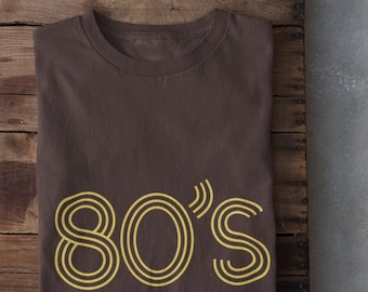 80s T Shirt, 80s Clothing, 80s Tshirt, Retro Shirt, 80s Shirt, 80s Fancy Dress