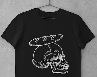 Skulls Tshirt,Grunge Clothing,Goblincore Clothing,Dark Cottagecore,Dark Academia,Surreal Tshirt,Witchy Clothing,Alt Clothing,Taxidermy,Fairy