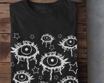 Grunge Clothing,Alt Clothing,Mall Goth,Trad Goth,Strange Unique Gifts,Pastel Goth,Goth Shirt,Dark Academia,Weird Shirt,Surreal T-shirt,Punk
