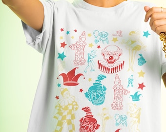 Clowncore Tshirt,Clowncore Clothing,Egirl Clothing,Clowncore Aesthetic,Kidcore Clothing,Weirdcore,Clown Shirt,Dreamcore Aesthetic,Grunge