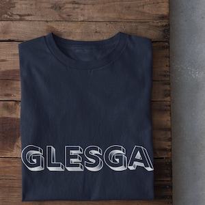 Glasgow Tshirt, Schottland Geschenk, Schottland Tshirt, lustiges Schottland Shirt, lustiges schottisches Geschenk, Retro T Shirt, Geschenk für ihn Schottland Stocking