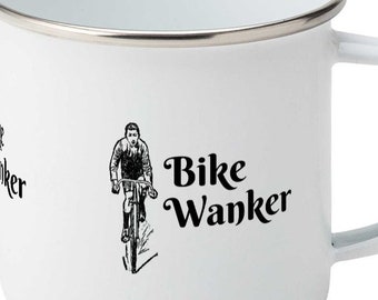 Funny Bike Mug, Funny Bike Gifts, Bike Wanker Mug, Gift For Cyclist Mug, Gift For Cycling, Gift For Him Funny, Cycling Gifts, Cycling Mug