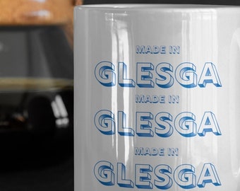 Taza de Glasgow, regalo de Escocia, taza de Escocia, taza divertida de Escocia, regalos escoceses divertidos, amigo secreto divertido, regalos de Glasgow, taza de té, regalo para papá, Glasgow