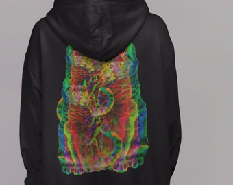 Grunge Clothing Cat Hoodie,Alt Clothing,Mall Goth,Trad Goth,Cat Lover Gifts,Pastel Goth,Gothic Dark Academia,Weird Surreal Hoodies