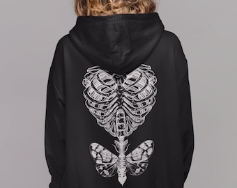 Alt Clothing, Grunge Clothing, Punk Clothing, Strange Unique Gifts, Unisex Hoodie, Dark Gothic, Goth Clothing, Goth Aesthetic, Punk Emo