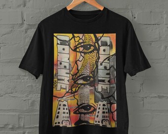 Original Art Shirt, Weirdcore Clowncore Clothing, Weird Eyes Tshirts, Cyberpunk, Alt Clothing, Grunge Clothing, Dreamcore, Goblincore,Kawaii
