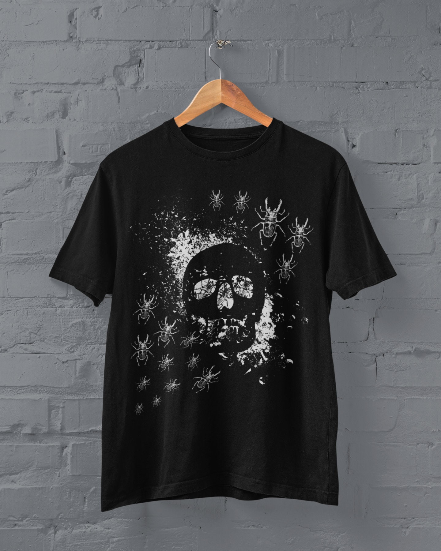 Y2k Skull Shirt - Etsy Finland