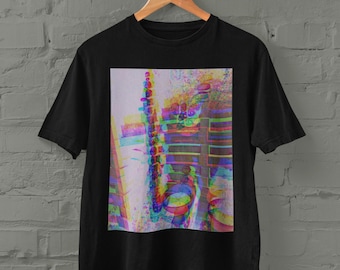 Chemise de toilette tête de poupée glitch, chemises d'halloween, vêtements alternatifs, cadeaux uniques étranges, t-shirt art étrange, vêtements gothiques pastel, haut horreur