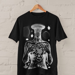 Goblincore Clothing, Clowncore Clothing, Pastel Goth Clothing, Gothic Tshirt, Unisex Grunge Shirt, Y2k Clothing, Fairy Grunge Clothes, Punk