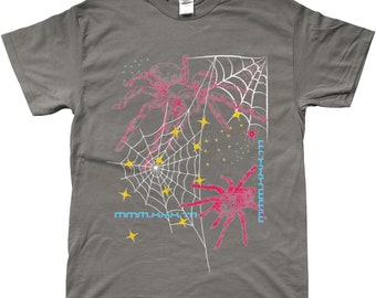 Spider Shirt, Streetwear Shirt, Unisex Cyberpunk Shirt, Goth Shirt