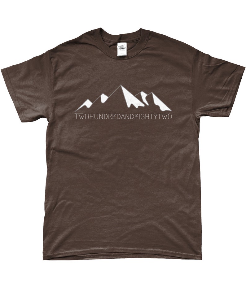 Munro Bagger Tshirt,mountains Tshirt,gift for Hill Walker,mountain T