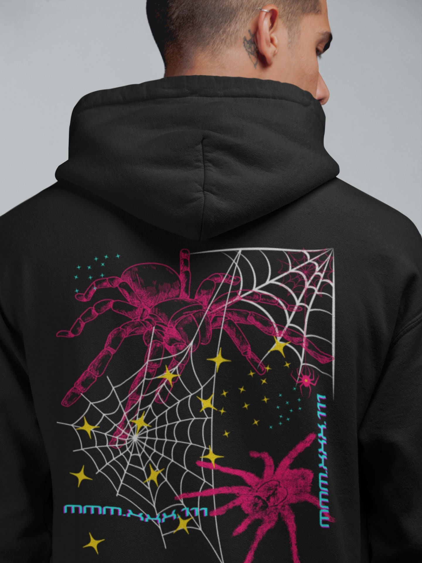 Spider Hoodie, Streetwear Hoodie, Unisex Cyberpunk Hoodie, Goth Hoodie, Jumping Spider, Y2k Hoodie, Trendy Hoodie,kawaii Hoodie,alt Clothing - Etsy Spider Hoodie, Streetwear Hoodie, Unisex Cyberpunk Hoodie, Goth Hoodie, Jumping Spider, Y2k Hoodie, Trendy Hoodie,kawaii Hoodie,alt Clothing - Etsy