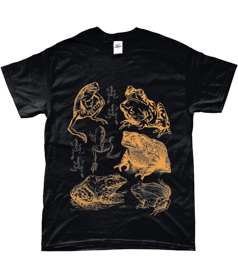 Camiseta Cottagecore Sapo, Presente para Amante de Sapos, Camiseta Punk Gótica, Camiseta Gótica, Roupas Grunge, Goblincore, Taxidermia, Terror, Roupas Alternativas imagem 7