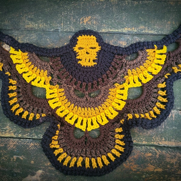 Death's Head Moth placemat table cover as seen in Buffalo Bill's house! Silence of the Lambs decor wall Hanging, Hannibal Clarice hawkmoth
