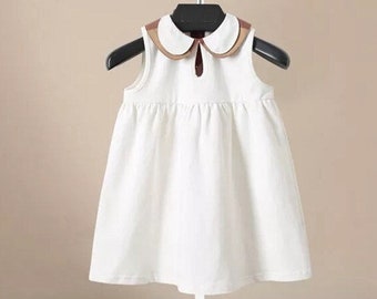 Toddler Baby Kids white dress Cute dress for kids, Girls White Dress, Special Occasion dress