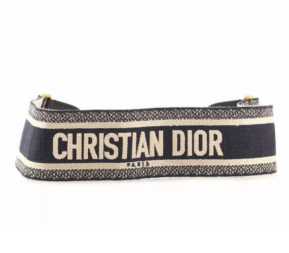 Christian Dior Bag Strap Black Compatible With Saddlelady - Etsy