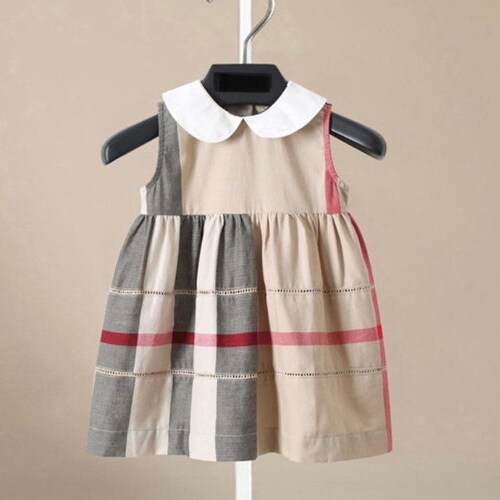 Toddler Baby Girl Designer Style Plaid 